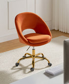 Ramona Velvet Upholstered Office Chair