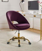 Ramona Velvet Upholstered Office Chair