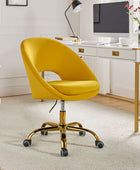 Ramona Velvet Upholstered Office Chair