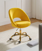 Ramona Velvet Upholstered Office Chair