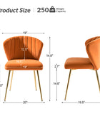 Aruna Velvet Dining Chair