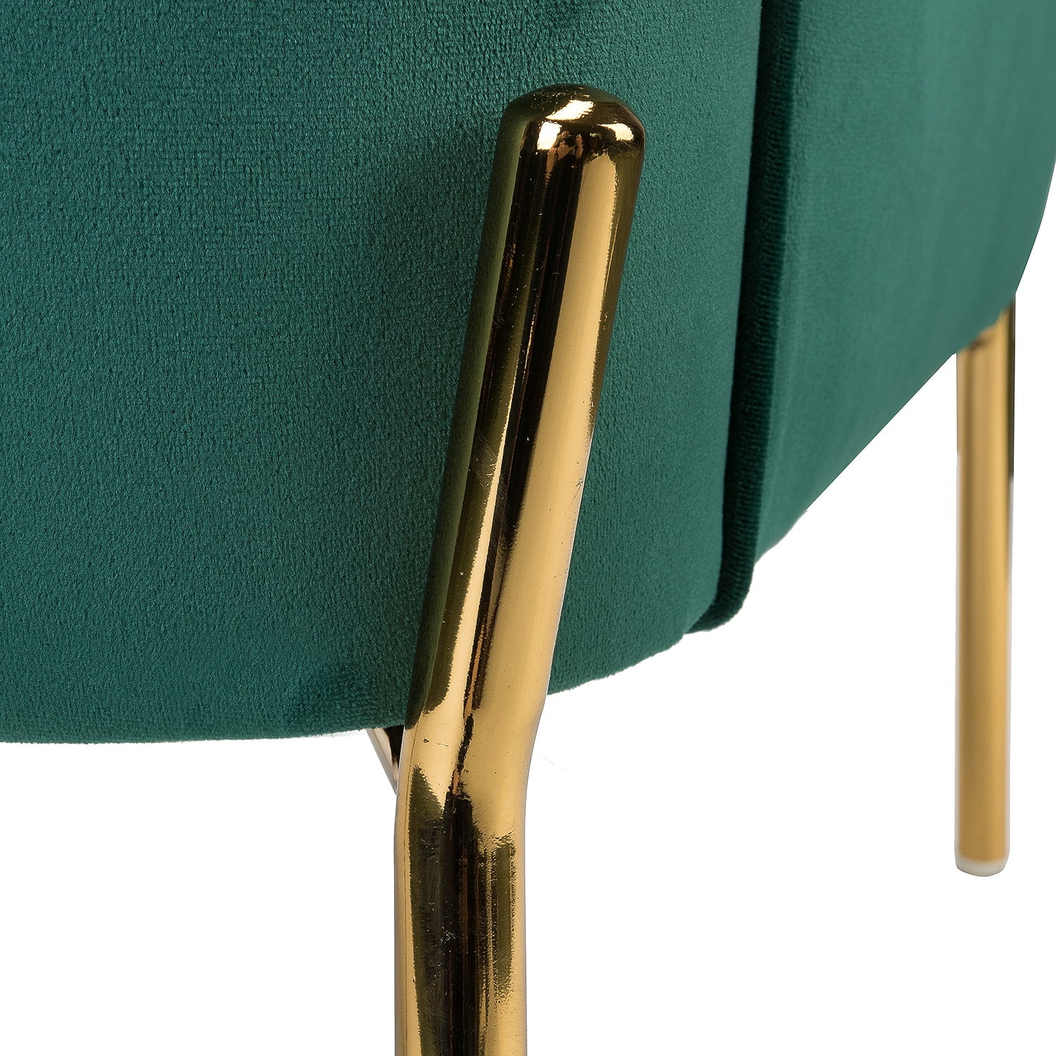 Marina 26" Wide Contemporary Velvet Armchair with Recessed Arms