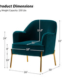 Marina Velvet Armchair