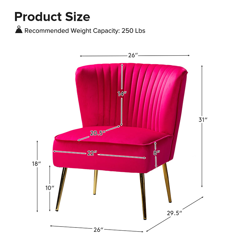 Lola Velvet Side Chair