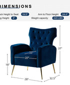 Amira Tufted Velvet Armchair