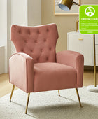 Amira Tufted Velvet Armchair