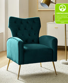 Amira Tufted Velvet Armchair
