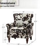 Artemisa Modern Floral Pattern Upholstered Armchair