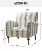 Quentin Upholstered Armchair