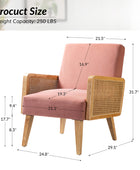 Sybil Cane Armchair