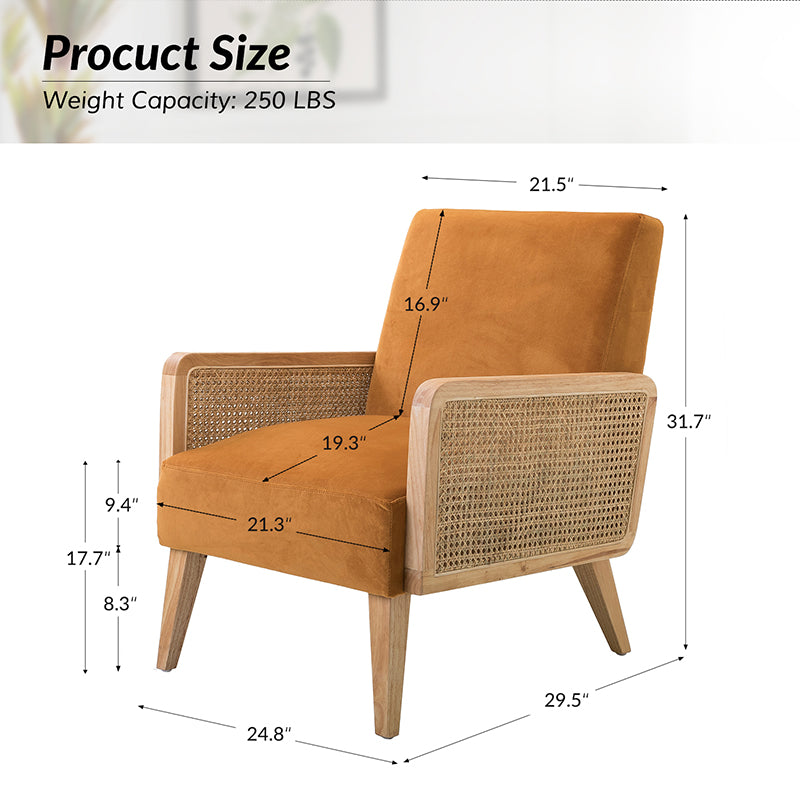 Sybil Cane Armchair