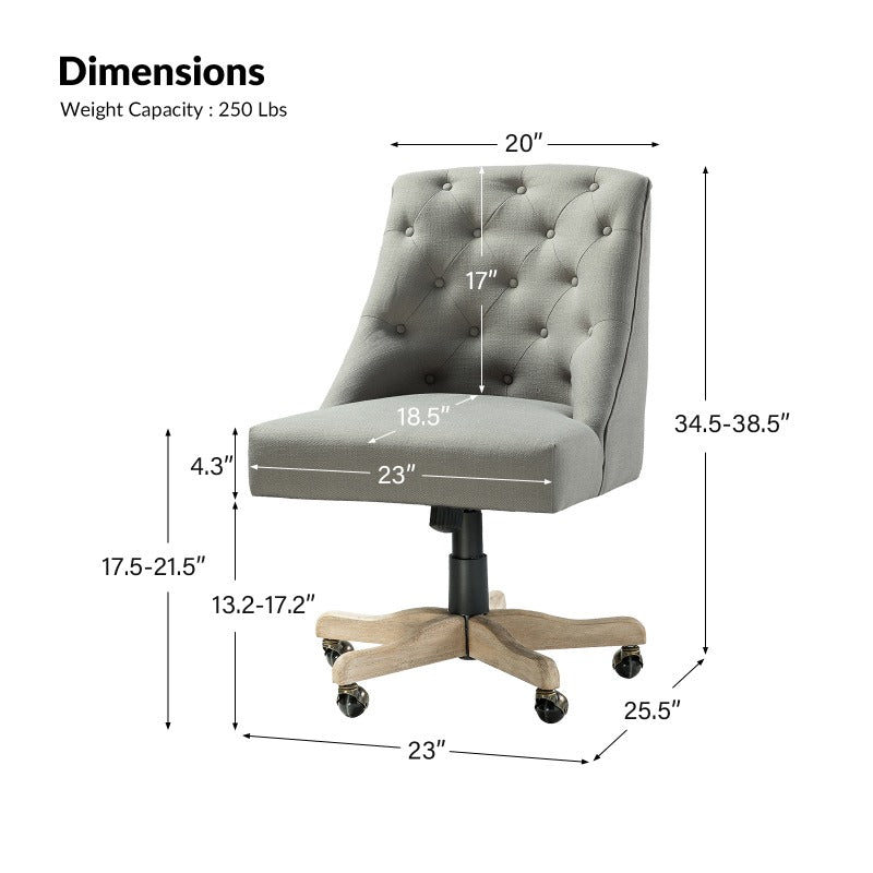 Estelle Upholstered Tufted Office Chair