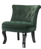 Jonnie Velvet Tufted Vanity Stool