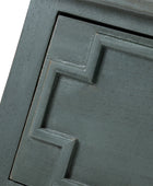 Joah 28"Tall Farmhouse 2-Drawer End Table with Built-in Charging