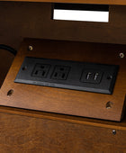 Gaspard 2 - Drawer Solid Wood Nightstand