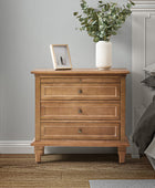 Galatea 3 - Drawer Nightstand Chest with Built-In Outlets