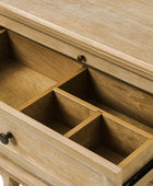 Galatea 3 - Drawer Nightstand Chest with Built-In Outlets