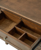 Galatea 3 - Drawer Nightstand Chest with Built-In Outlets