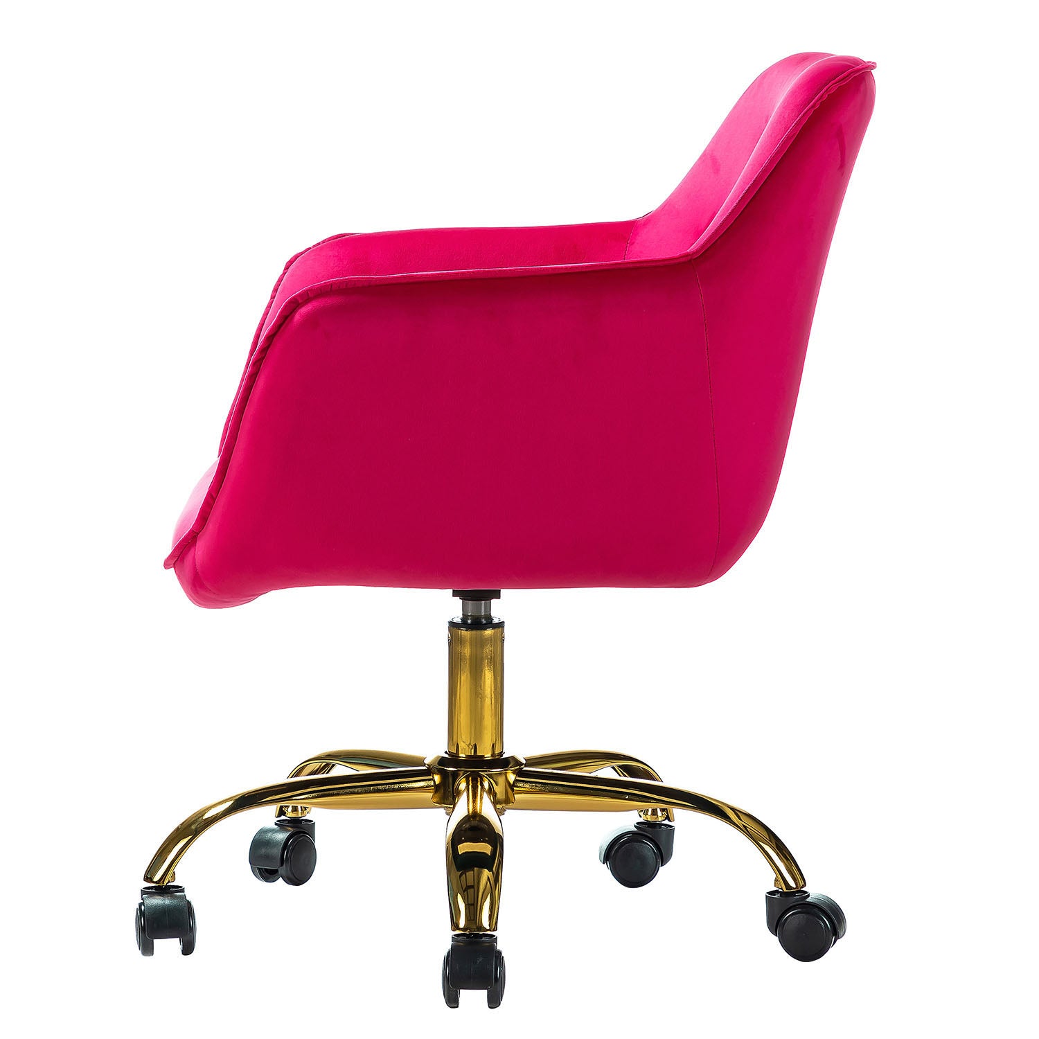 Jovida Velvet Tufted Office Chair