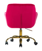 Jovida Velvet Tufted Office Chair