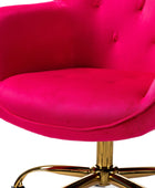 Jovida Velvet Tufted Office Chair