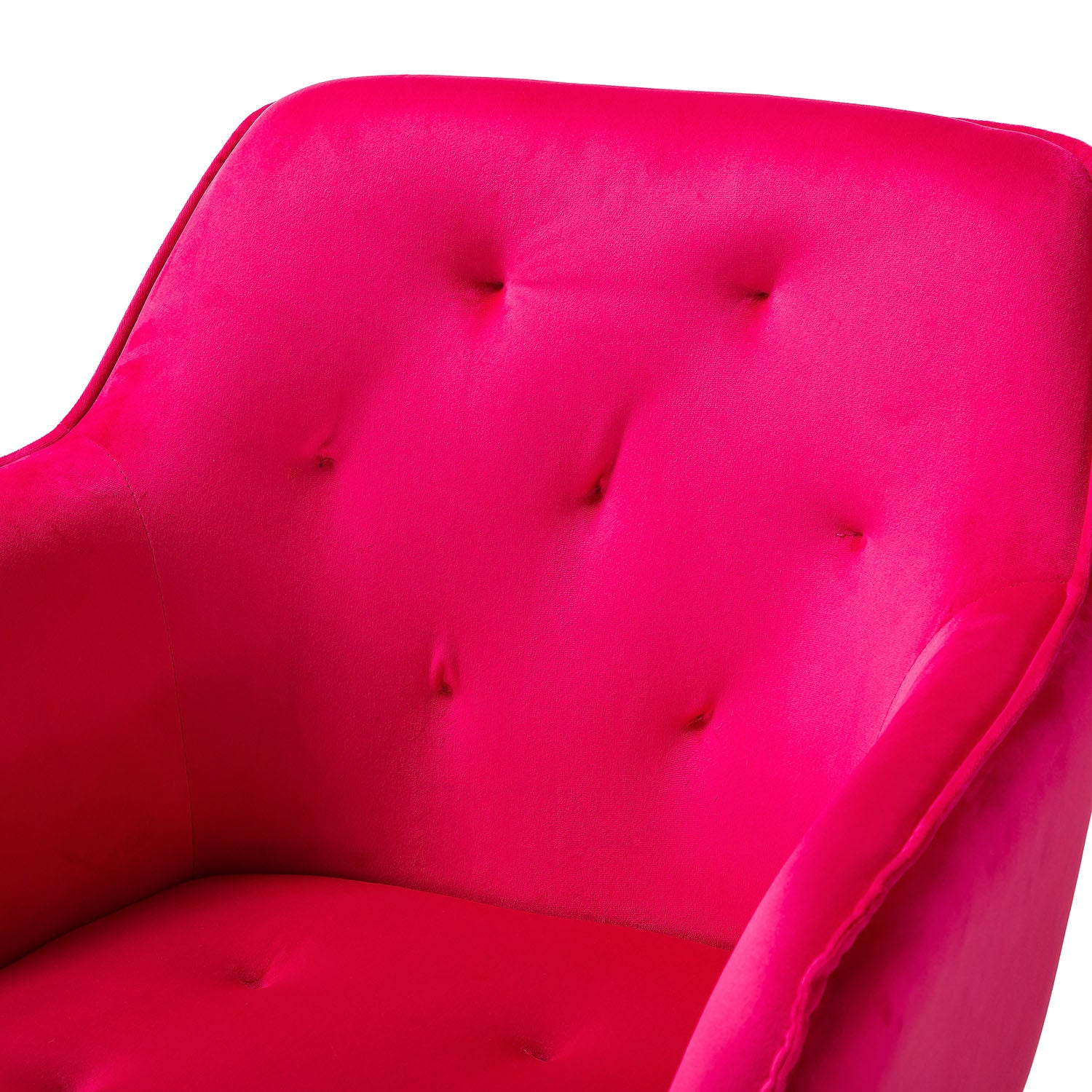 Jovida Velvet Tufted Office Chair