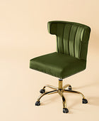 Nadine Velvet Office Chair