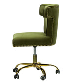 Nadine Velvet Office Chair - Hulala Home