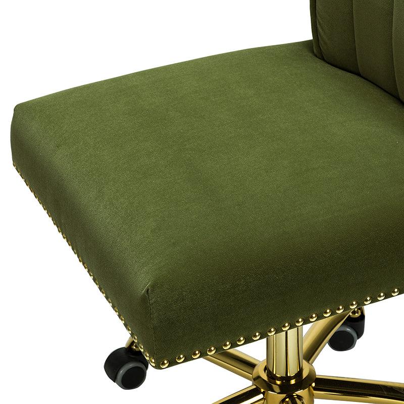 Nadine Velvet Office Chair - Hulala Home