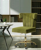 Nadine Velvet Office Chair - Hulala Home