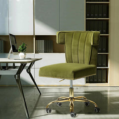 Nadine Velvet Office Chair