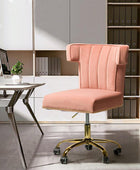 Nadine Velvet Office Chair - Hulala Home