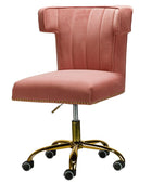 Nadine Velvet Office Chair - Hulala Home