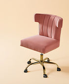 Nadine Velvet Office Chair