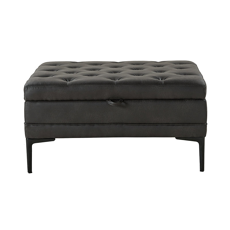 Hartmut Lift Top Shelved Storage Cocktail Ottoman