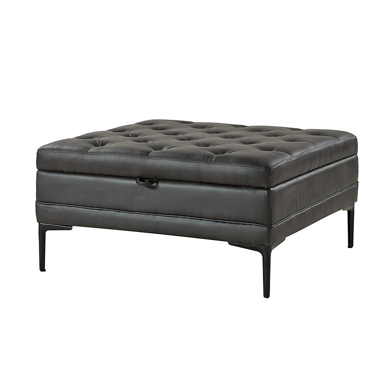 Hartmut Lift Top Shelved Storage Cocktail Ottoman