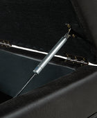 Hartmut Lift Top Shelved Storage Cocktail Ottoman