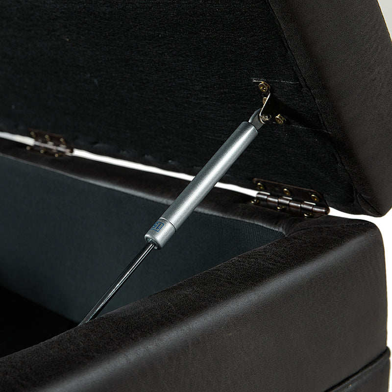 Hartmut Lift Top Shelved Storage Cocktail Ottoman