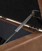 Hartmut Lift Top Shelved Storage Cocktail Ottoman