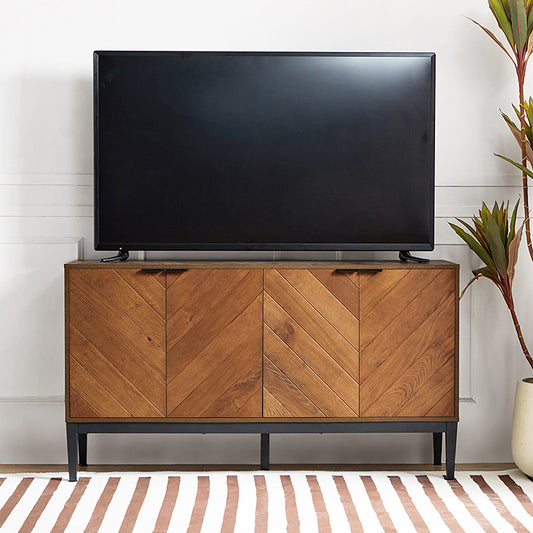 Mila 55" Wide 4 Door Sideboard with Storage