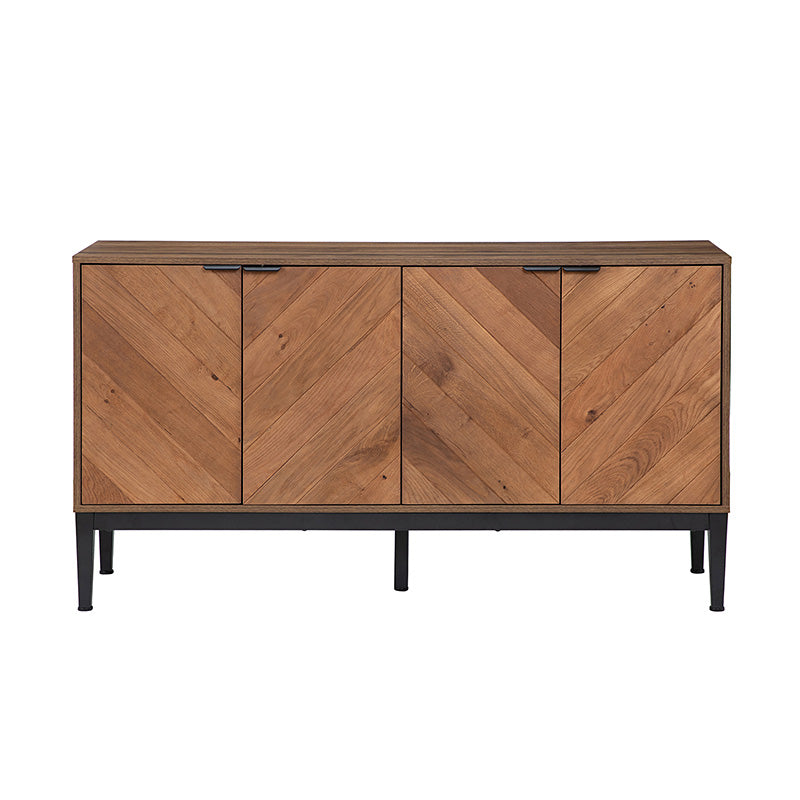 Mila 55" Wide 4 Door Sideboard with Storage