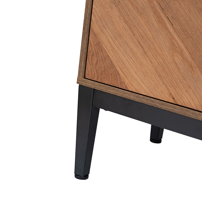 Mila 55" Wide 4 Door Sideboard with Storage