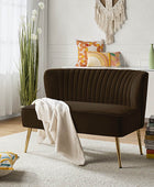 Bariana Velvet Loveseat