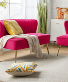 Bariana Velvet Loveseat