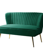 Bariana Velvet Loveseat