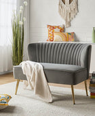 Bariana Velvet Loveseat