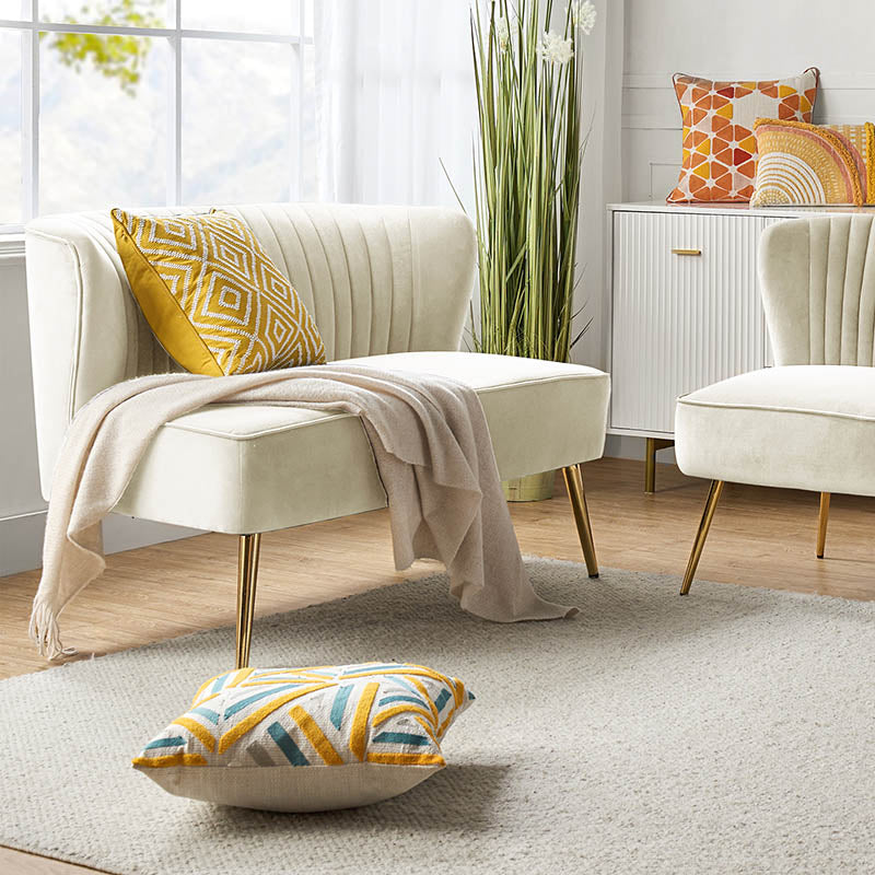Velvet Loveseat