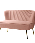 Bariana Velvet Loveseat