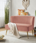 Bariana Velvet Loveseat