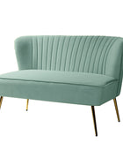 Bariana Velvet Loveseat